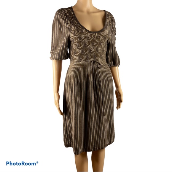 Studio M terra wood knit dress NWT size large - Picture 2 of 8